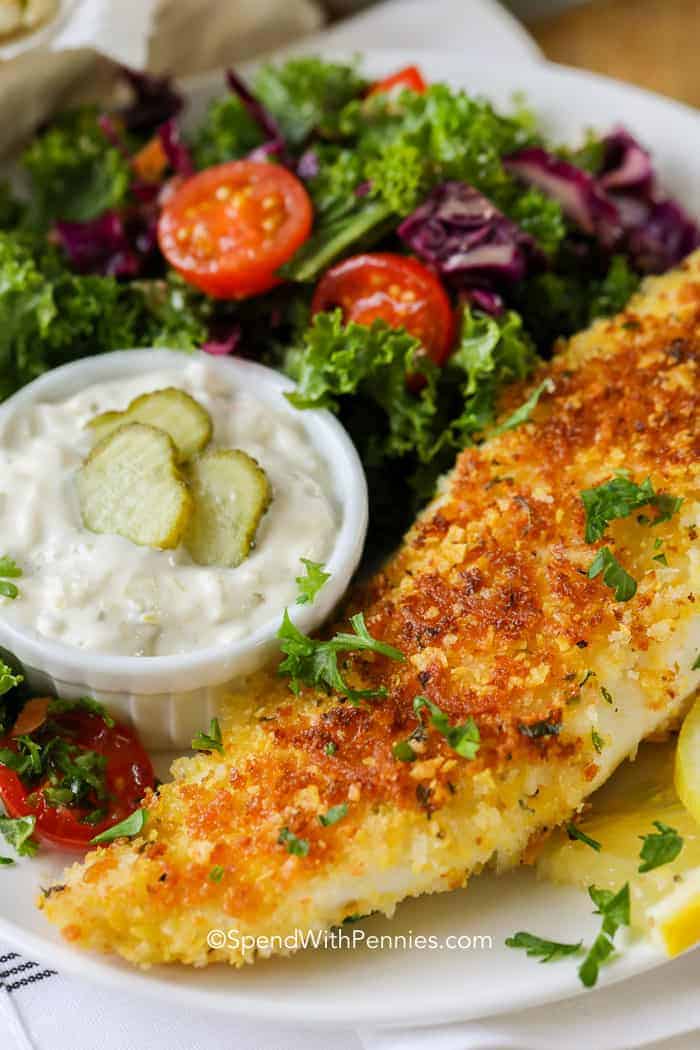 Golden Crispy Parmesan Tilapia: Healthy Oven-Baked Fish